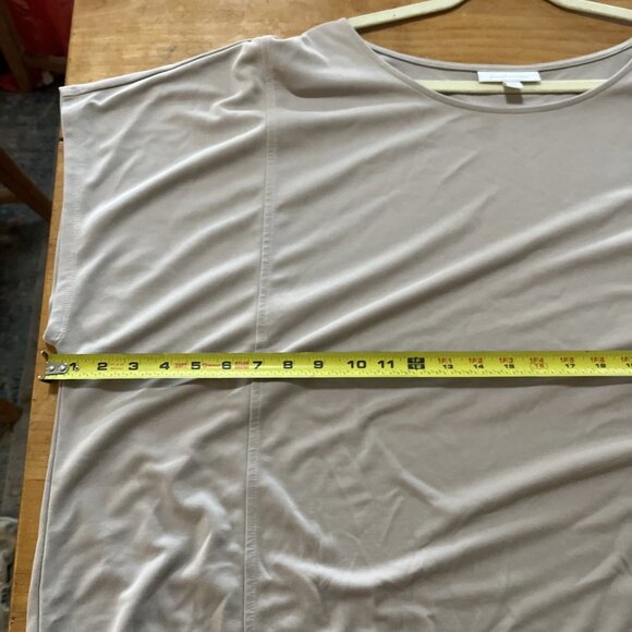 J Jill Womens 4X Top Sand Washed Dolman Sleeve Tan Blouse Tunic Top Lagenlook - Picture 5 of 10